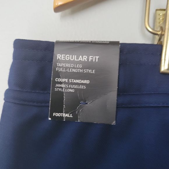 Adidas NWT Women's Plus Size Aeroready Sereno Slim Tapered-Cut Pants Blue Sz 2X - Picture 4 of 6
